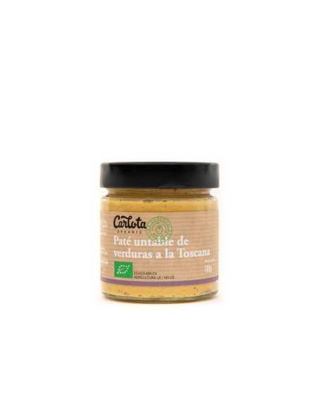 Pate de verdura a la toscana Bio 180g Carlota Organic Pate de verdura a la toscana Bio 180g Carlota Organic